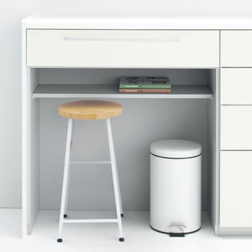 [ 画像 ] 1段引出し付オープンキャビネット