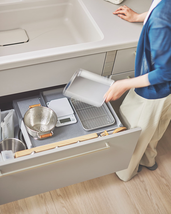 [ 画像 ] 出番の多いツールは取り出しやすい高さに配置