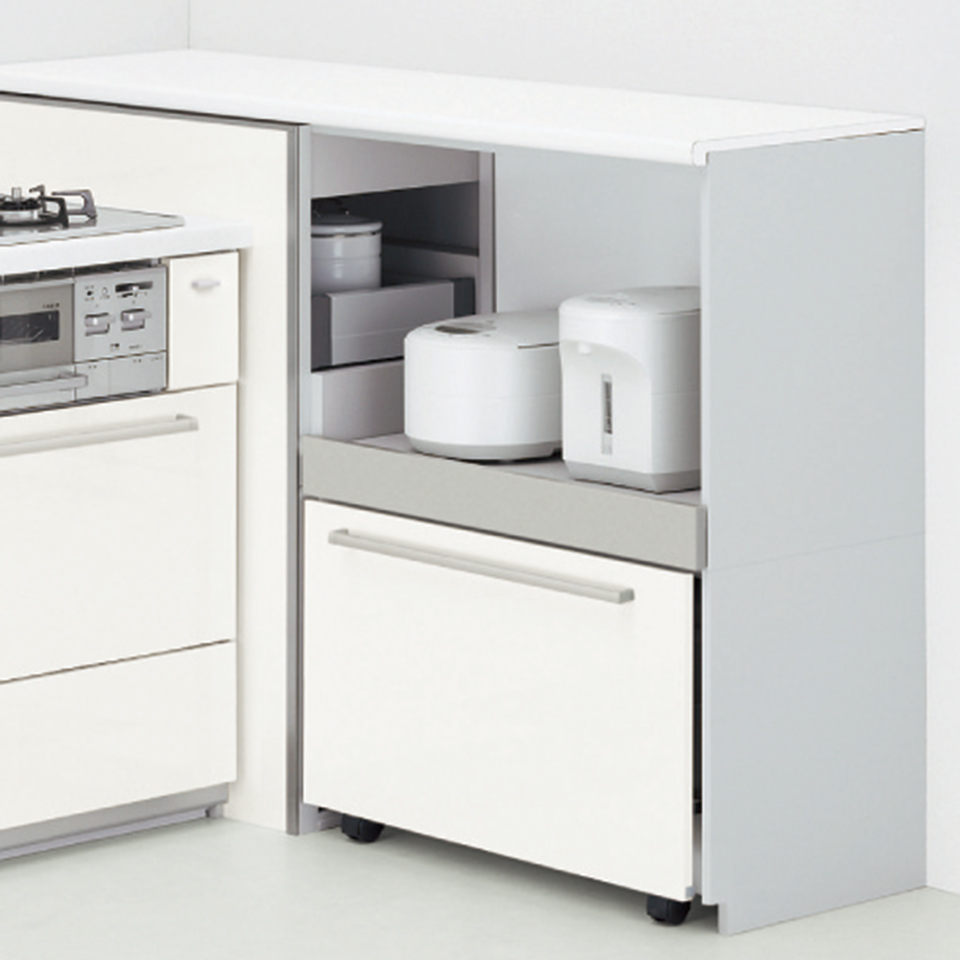 [ 画像 ] コーナーキャビネット・家電送風機タイプ