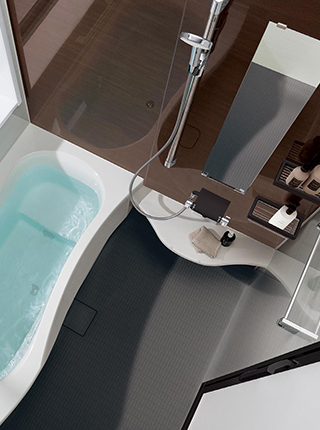 オーセンティックスタイルのバスルーム（お風呂）空間：トクラスのコーディネート例