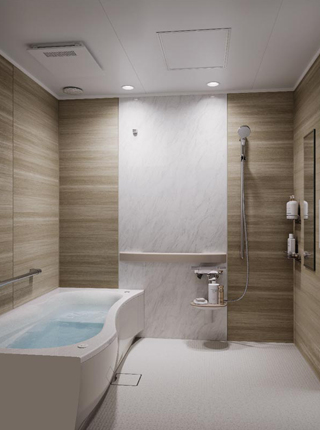 エレガントスタイルのバスルーム（お風呂）空間：トクラスのコーディネート例