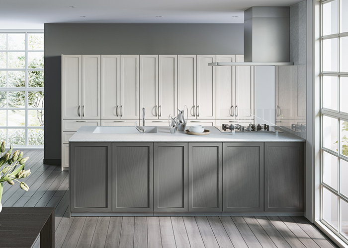 エレガントスタイルのキッチン・リビング空間：トクラスのコーディネート例