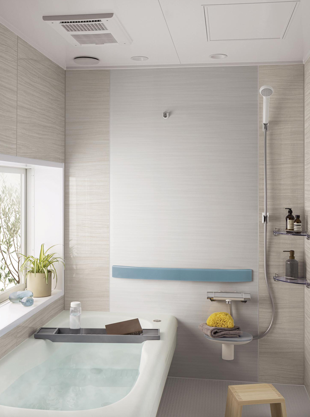 ノルディックスタイルのバスルーム：トクラスのコーディネート例