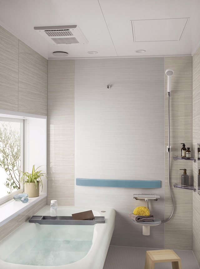 ノルディックスタイルのバスルーム：トクラスのコーディネート例