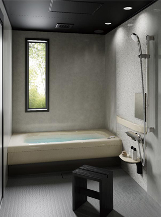 和モダンスタイルのバスルーム（お風呂）空間：トクラスのコーディネート例